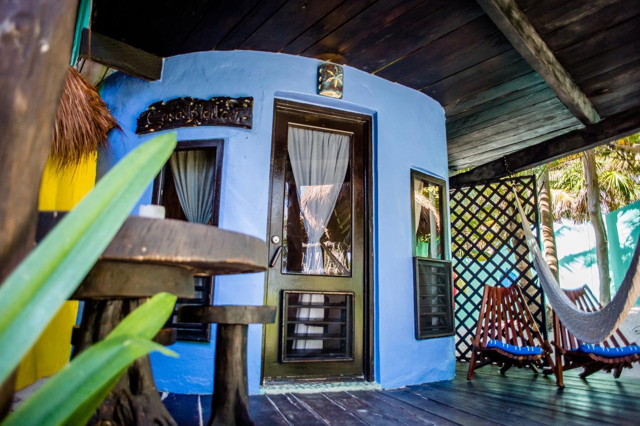 Готель Cabanas La Luna Тулум Екстер'єр фото
